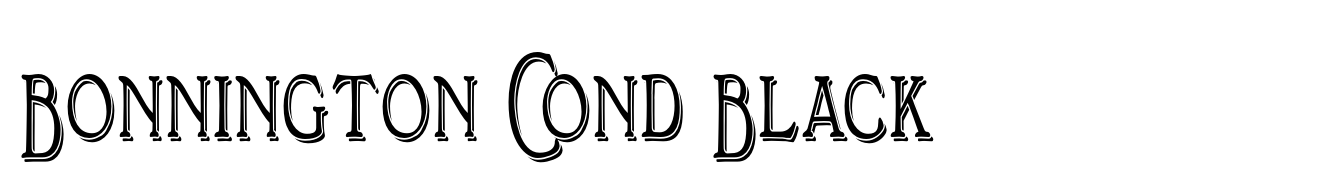 Bonnington Cond Black